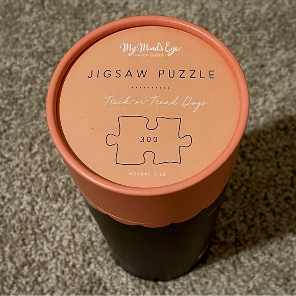 NWOT My Mind’s Eye Paper Goods Trick or Treat Dogs 300 Piece Shaped Puzz… - Picture 4 of 6